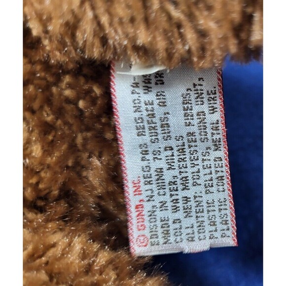 Gund Kids 2004 Yoga Monkey Retired 14 inch 20016 - Picture 7 of 8